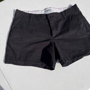 Black old navy shorts